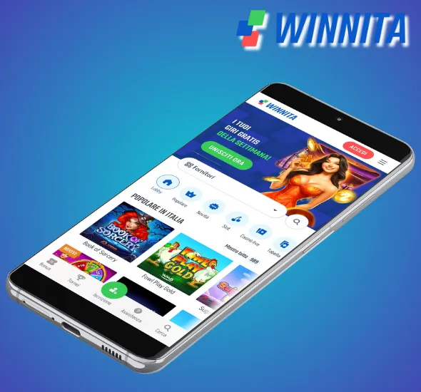 Sezione Casinò nell’app