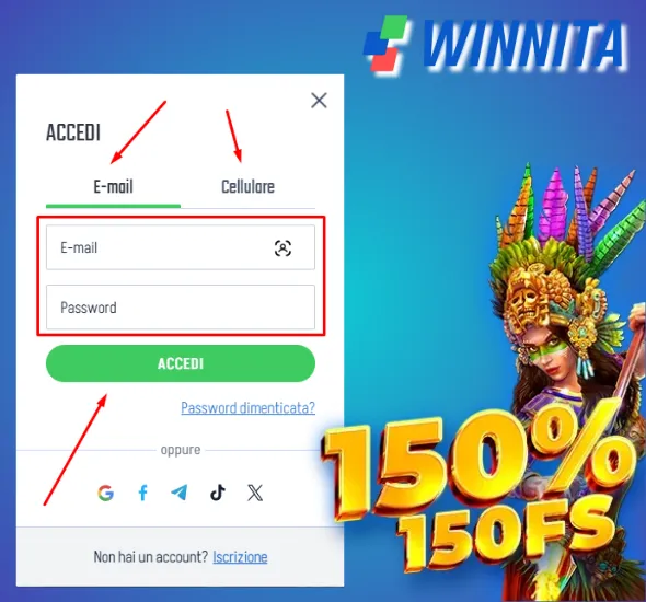 Come accedere a Italia